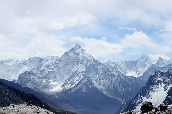 Snow-covered Himalayan peak